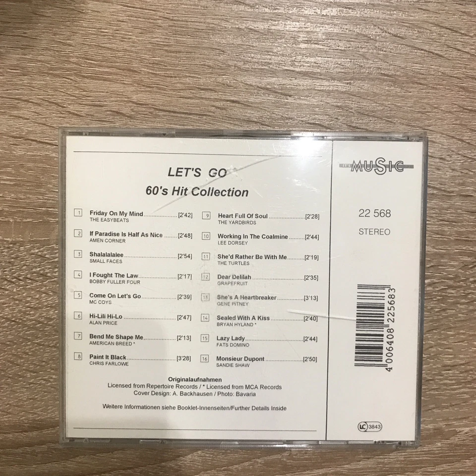 Let's Go (60's Hit Collection):YARDBIRDS,ALAN PRICE,MCCOYS,SMALL FACES,AMENCO E - Bild 3 von 3