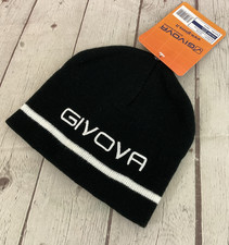 GIVOVA ACC05 Youth's ZUCCOTTO 100 Acrylic Beanie Black White OSFM