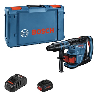 Bosch Professional Akku-Bohrhammer BITURBO mit SDS max GBH 18V-40 C mit 2x...