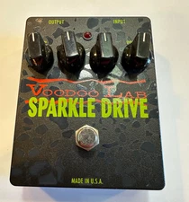 Voodoo Lab Sparkle Drive Mod Overdrive Guitar Pedal- Pre-Owned Good Condition!