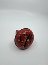 Kirchhof 1950s Tin Litho Toy Noisemaker Newark NJ USA Dancers w Hats Tophats