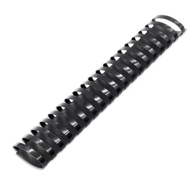50 Pack Plastic Binding Comb Spines 1-1/4 Inch Diameter 265 Sheet Capacity 19...