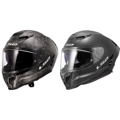 LS2 FF807 Dragon Solid - Motorrad Helm Integralhelm Carbon inkl. Pinlock Scheibe