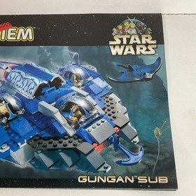 LEGO Star Wars: Gungan Sub (7161) Instruction Booklet
