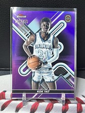 2022-23 Topps Finest OTE Overtime Elite - Purple Refractor #66 Kok Yat /250 (RC)