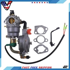 Dual Fuel LPG Carburetor For Duromax XP10000EH 10000 Watts 18HP Generator
