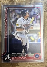 2025 Topps Chrome Update Series - Rookie Debut Drake Baldwin #USC88 (RC)