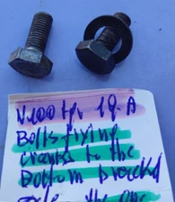 BOTTOM BRACKET FIXING CRANKS PAIR CAMPAGNOLO DADI PEDIVELLA