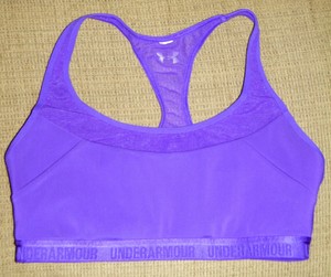 under armour purple sports bra