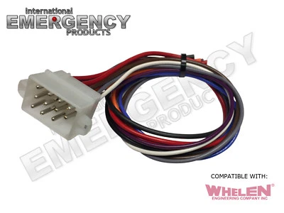 INTERNATIONAL EMERGENCY PRODUCTS 12 Pin Plug Harness Cable for Whelen Siren 295SL 295SL100 101 102 Replacement