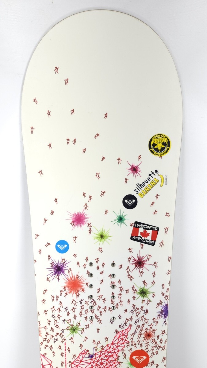 Roxy Mervin Manufacturer Silhouette Banana Women's Snowboard 146cm