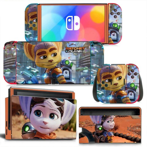 Ratchet Clank Vinyl Decal Skin Sticker Protector for Nintendo Switch
