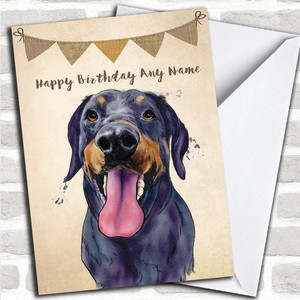Image result for doberman dog, related cards.