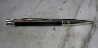 Stylo Bille S.T. Dupont Défi - Résine Noire Et Finition Platine, Occasion Prestige