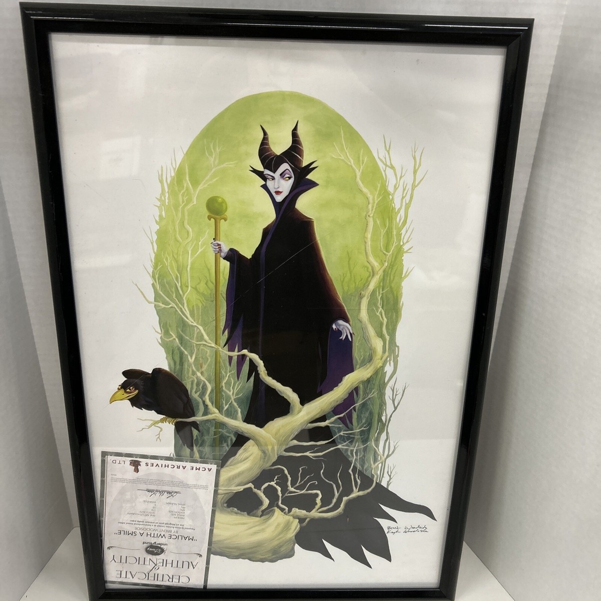 Sleeping Beauty Malice with a Smile Maleficent Brent Woodside