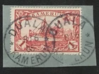 Cameroon SC #16 Used on Piece Great Cancel 1900