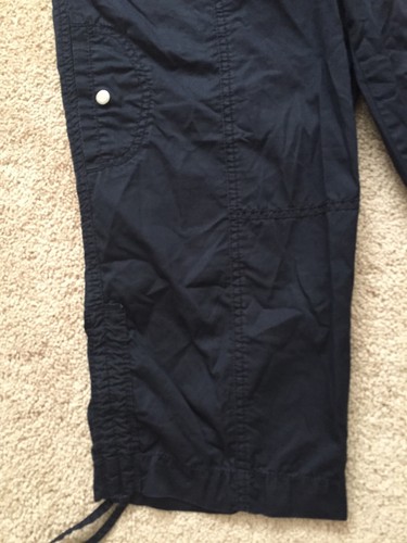 Ann Taylor Loft Capri Pants Women's Ladies Marisa Fit SZ 4 Blue - Picture 3 of 9