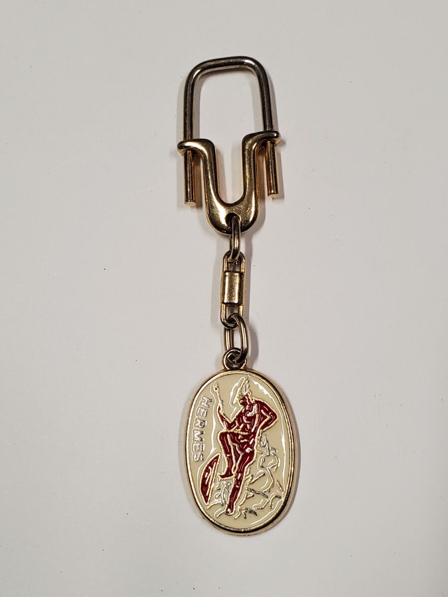Vintage HERMES Ancient Greek God Keychain Greece Souvenir Vintage HERMES Ancient Greek God Keychain Greece Souvenir