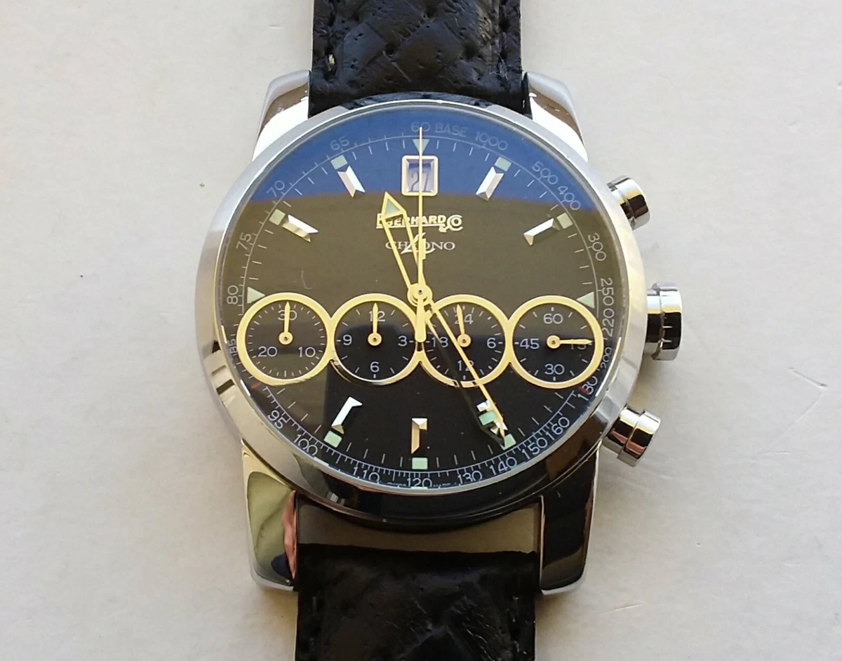 Eberhard chrono 4 best sale acciaio