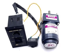 SPG S6I06GE-V12 Unit Type Speed Control Motors 1 Phase 115V, 0.22A, 90-1700RPM