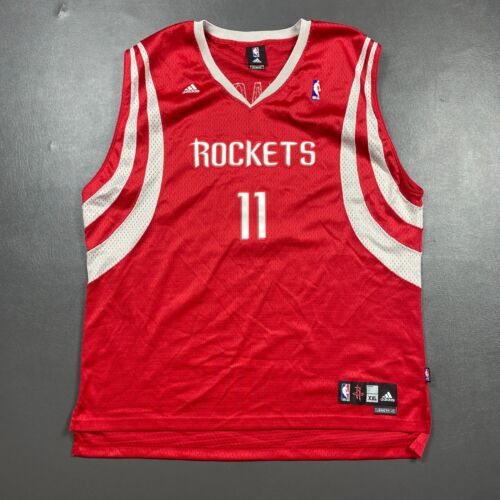 100% Authentic Yao Ming Adidas Houston Rockets Swingman Size 2XL Mens