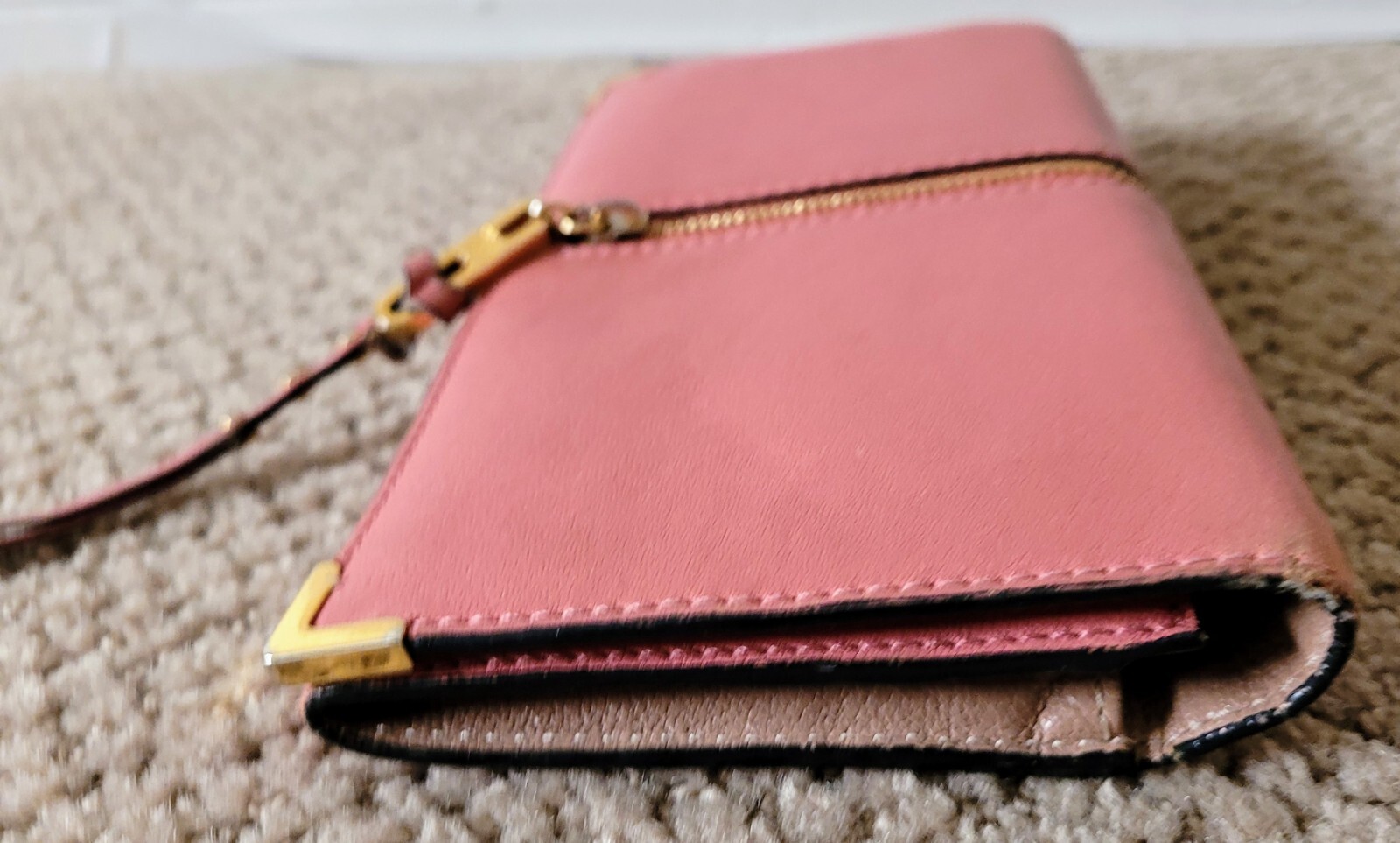 AUTH CHLOE ZIPPER STRAP GHOST CLAMPSHELL LONG LEA… - image 5