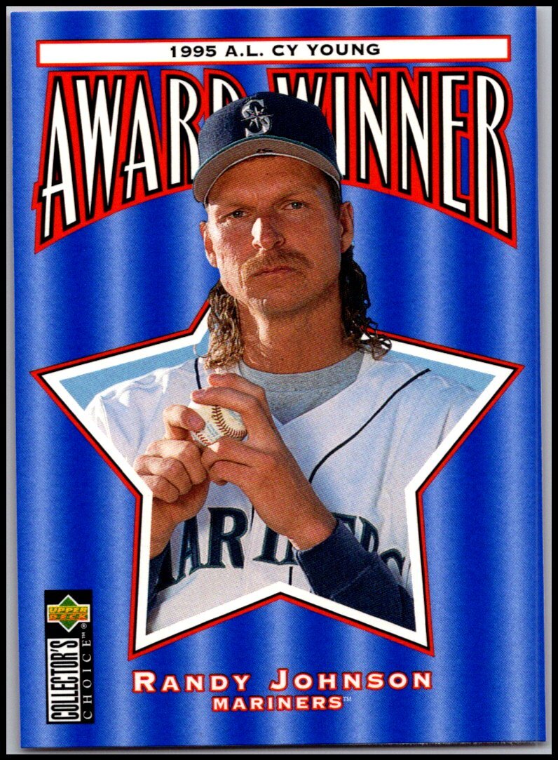 1996 UD Collector's Choice #708 Randy Johnson - Award Winner HOF FREE SHIPPING!
