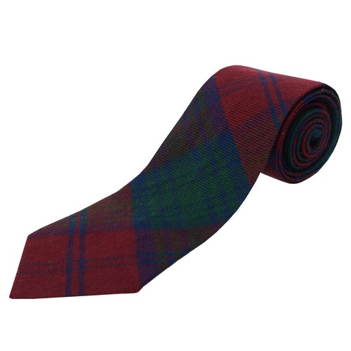 Men's Scottish Neck Ties For Kilt Various Clan Tartan Acrylic Wool Necktie AAR - Picture 35 of 121
