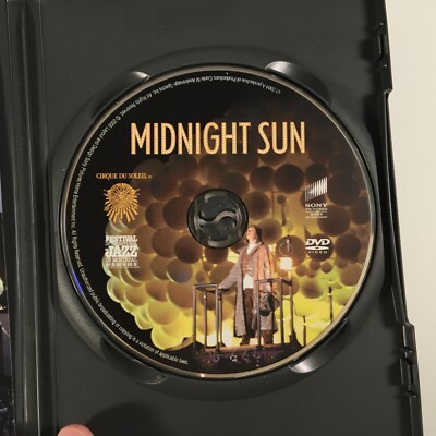 Cirque du Soleil - Midnight Sun (DVD, 2005) Montreal International