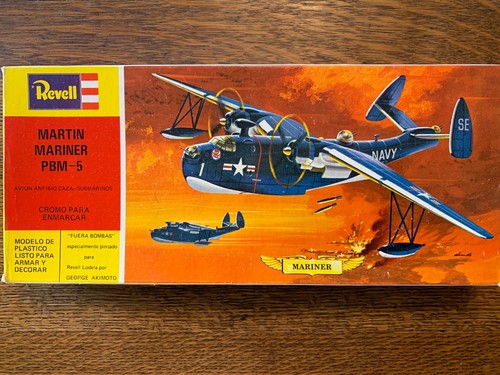 Revell /Lodela MARTIN MARINER PBM-5 Vintage 1974 *rare Mexico 1st Issue kit OOP