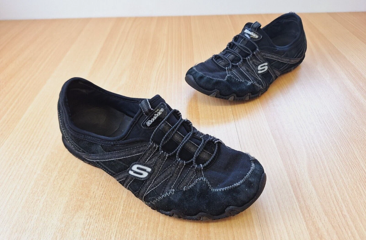Skechers Breathe Easy Women s Black Trainers Size 5
