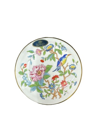 Aynsley Pembroke Fine English Bone China ROUND Trinket/Jewelry Box with Lid