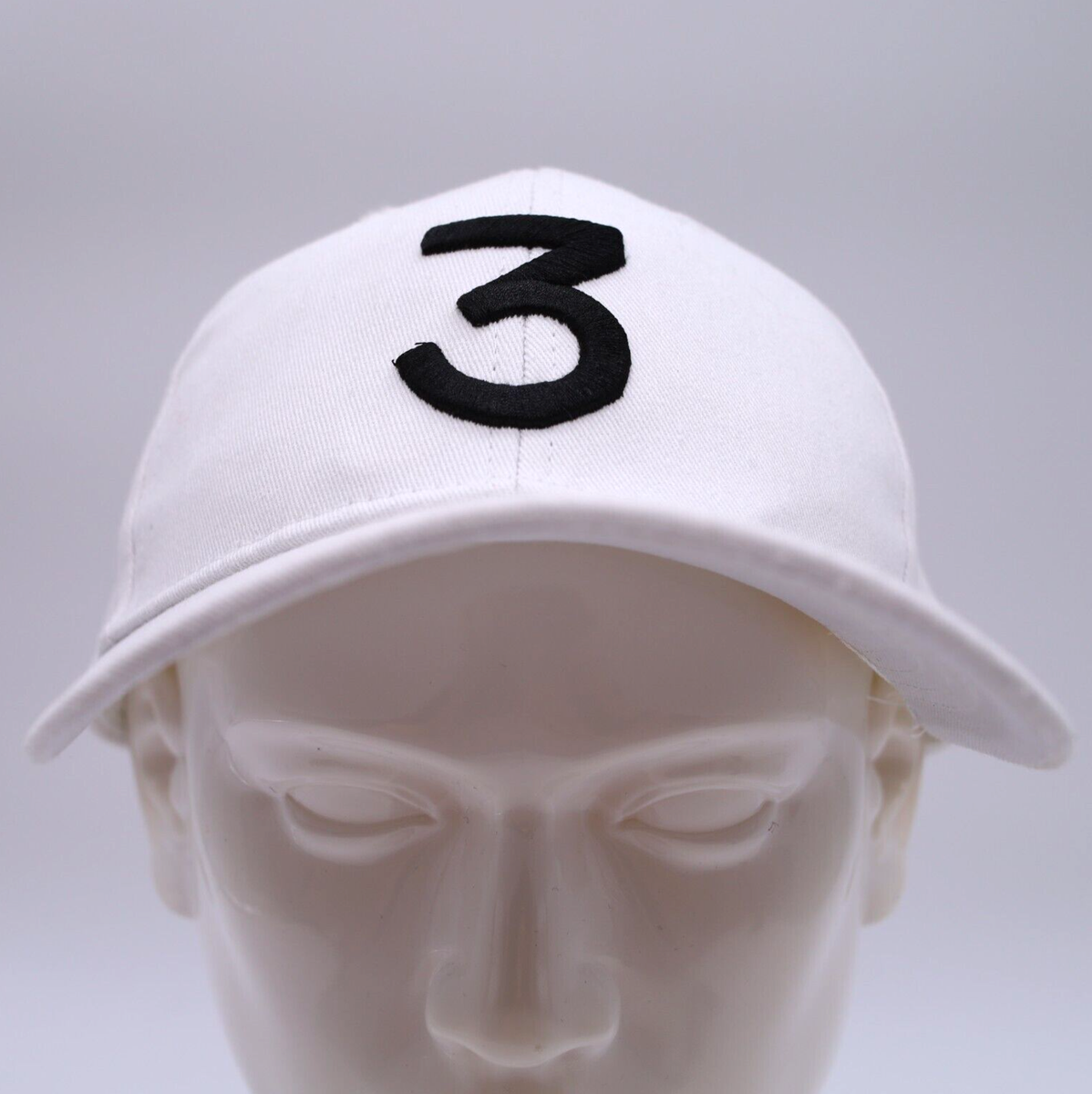 Chance Hat Rapper 3 New Era Cap Snapback Hat (WHITE Chance Hat Rapper 3 New Era Cap Snapback Hat (WHITE