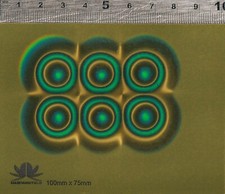 Magnetic Field Viewer Film - 11 sizes 50mm x 40mm up to 300mm x 200mm UK stock