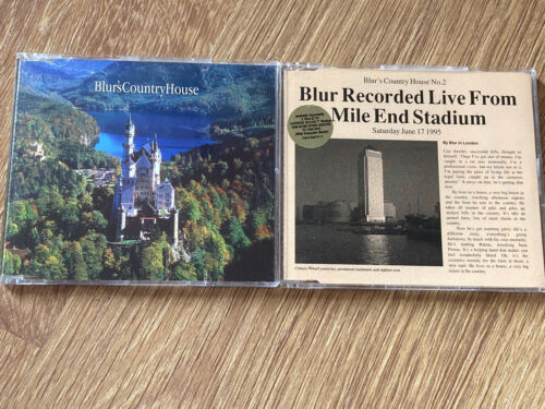 Blur Country House 2 Part CD Single Set incls Live From Mile End - Zdjęcie 1 z 2