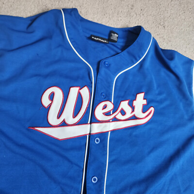 Starter Asphalt Legends All-State Stars #27 Stitched Baseball Jersey West Men s