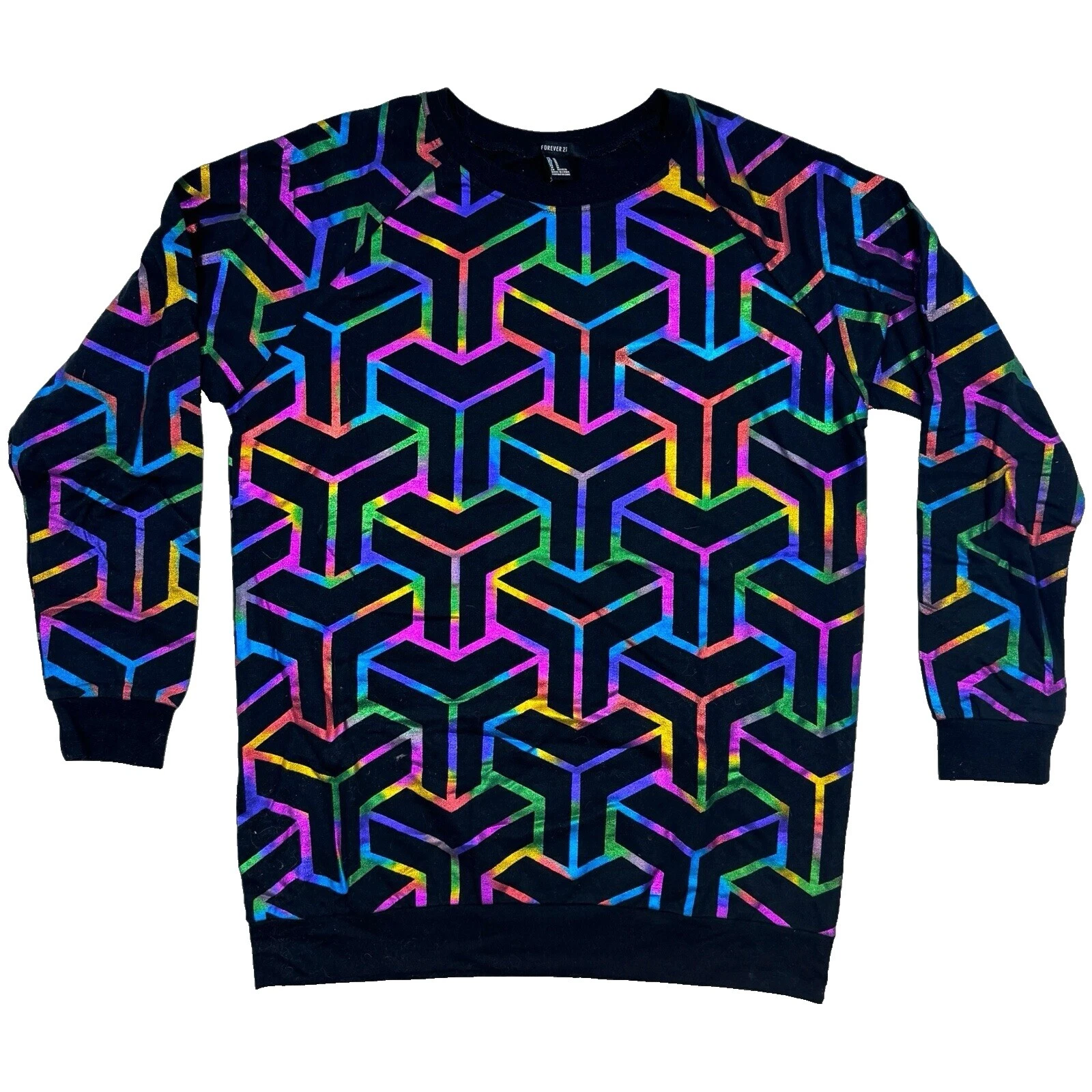 Blusa geométrica FOREVER 21 Casual para Mujeres