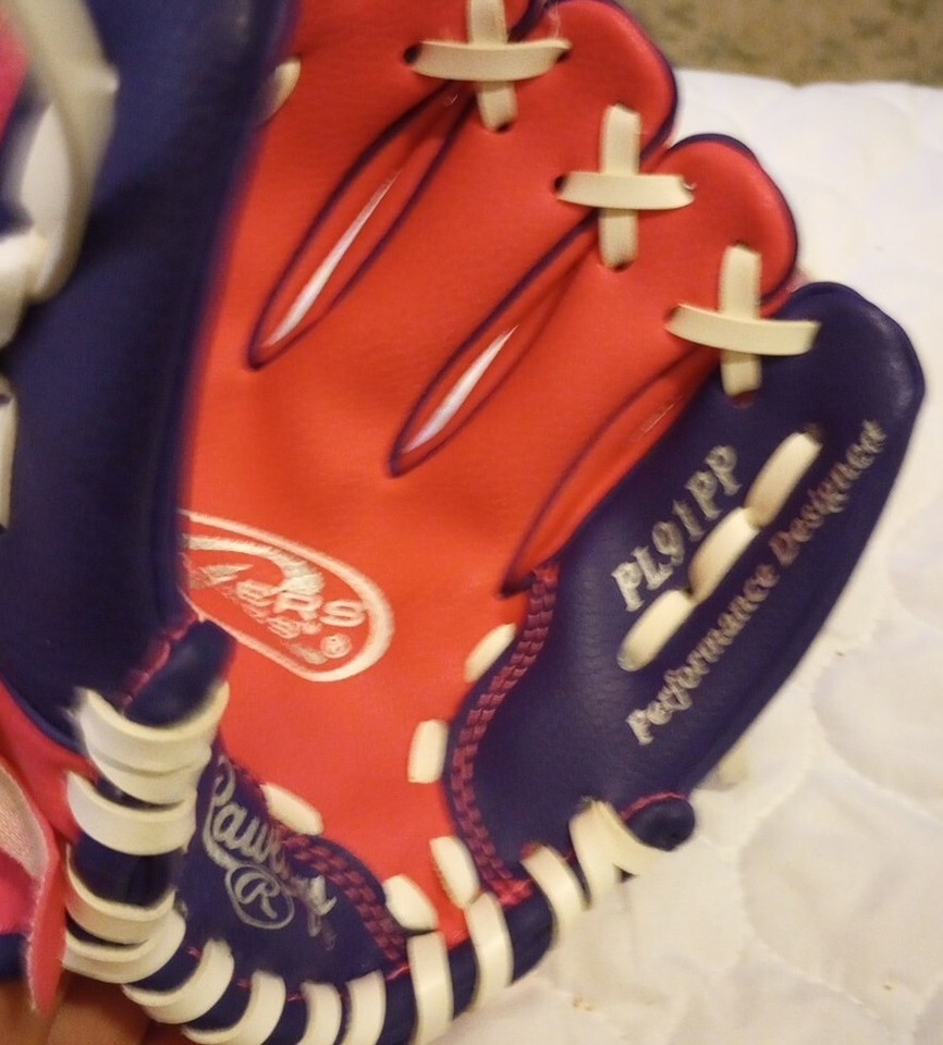 Gant Baseball Cuir Rawlings Players Series 9'' PL158C - Occasion - Avec Balle