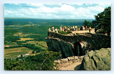 Postcard Lovers Leap Rock City A Top Lookout Mountain Tennesee