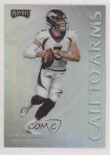 2020 Panini Playoff Call to Arms Silver Prizm Drew Lock #CA-14 6h5