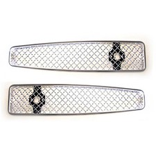 1967 Pontiac Gto Aluminum Mesh Grilles Grills - Pair