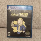 Fallout 4 GOTY Edition -- (Sony PlayStation 4) ps4 complete with poster
