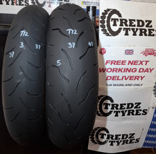 Bridgestone Hypersport BT016 160/60/17&120/70/17 Motorcycle Tyres Partworn T72