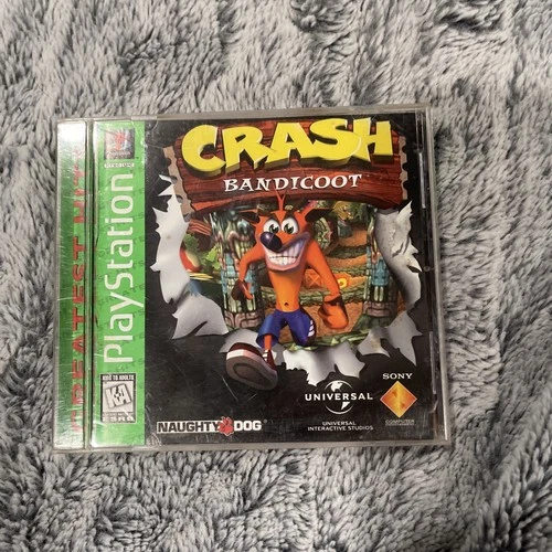 Crash Bandicoot PS1 (Sony Playstation 1) CIB Complete