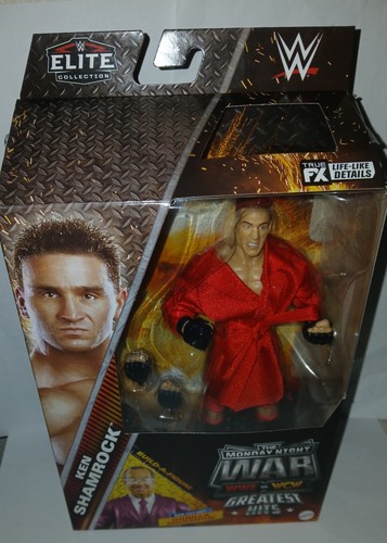 WWE Elite Monday Night Wars Greatest Hits Wave 2 KEN SHAMROCK Figur NO BAF