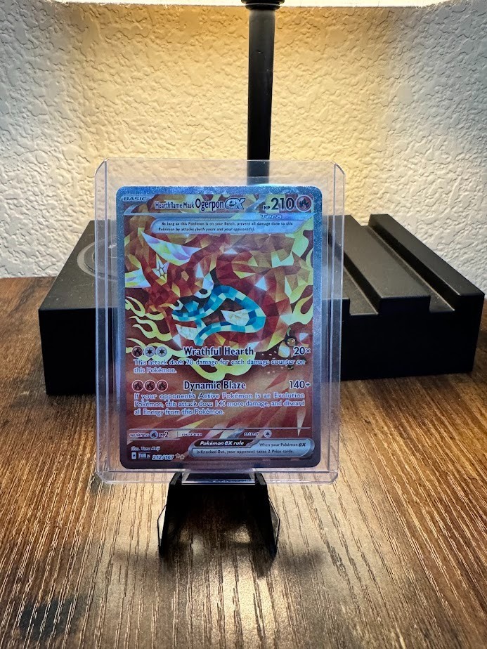 Hearthflame Mask Ogerpon ex 212/167 Sv06: Twilight Masquerade Holo