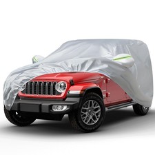 Favoto Heavy Duty Car Cover Waterproof for Jeep Wrangler 4-Door 2006-2024
