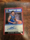 2018 OPTIC JALEN BRUNSON ROOKIE AUTO !!!!