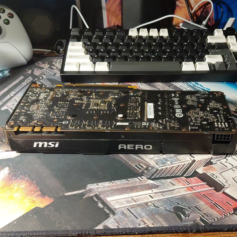 MSI NVIDIA GEFORCE GTX 1070 GRAPHICS CARD 8GB - Image 3 of 4