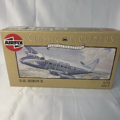 AT612 AIRFIX 1/72 Maquette avion De Havilland Heron II Jersey Airlines Model